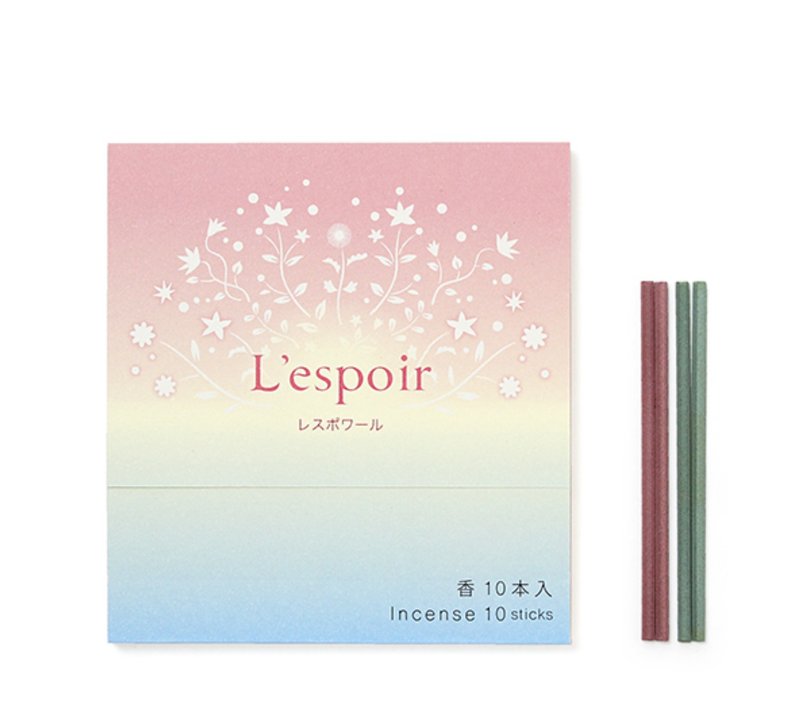 L'espoir hope series レスポワール limited edition incense gift box set - น้ำหอม - สารสกัดไม้ก๊อก 