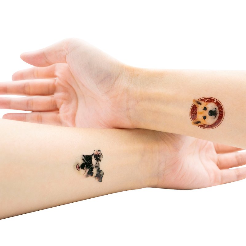 :toPET Custom - Tattoo Stickers - Temporary Tattoos - Paper Multicolor