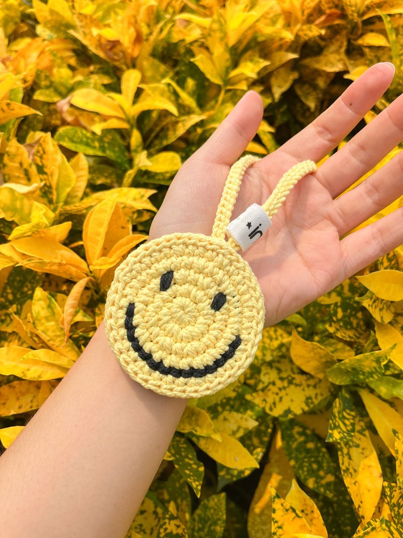 Smile Sunshine ,Keychain ,Tassel ,Bag s Accessories - 鑰匙圈/鑰匙包 - 其他材質 黃色