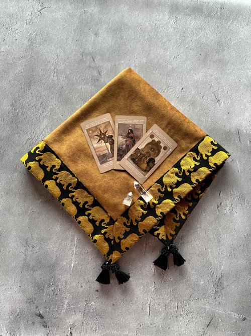 nekomaru-tarot 塔羅布。手工製作的。日本製造。使用高階絲綢提花織物。