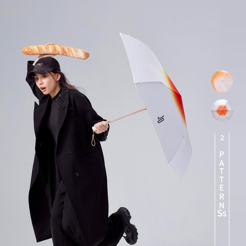 【JADE DROP 點翠】早午餐美膚自動傘 - 雨傘/雨衣 - 聚酯纖維 多色