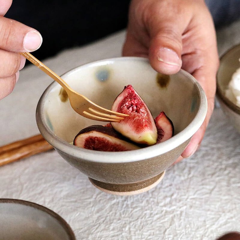 小石原焼 小石原焼き 三彩3.5寸鉢 鉢 茶色 ブラウン 11cm マルダイ窯 陶器 小鉢 おしゃれ marudai-019 - 茶碗・ボウル - 陶器 ブラウン