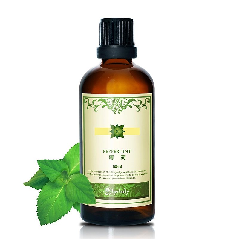 [Herbal True Feelings] Peppermint (one-side essential oil 100ml) (P3970594) - น้ำหอม - พืช/ดอกไม้ สีเขียว
