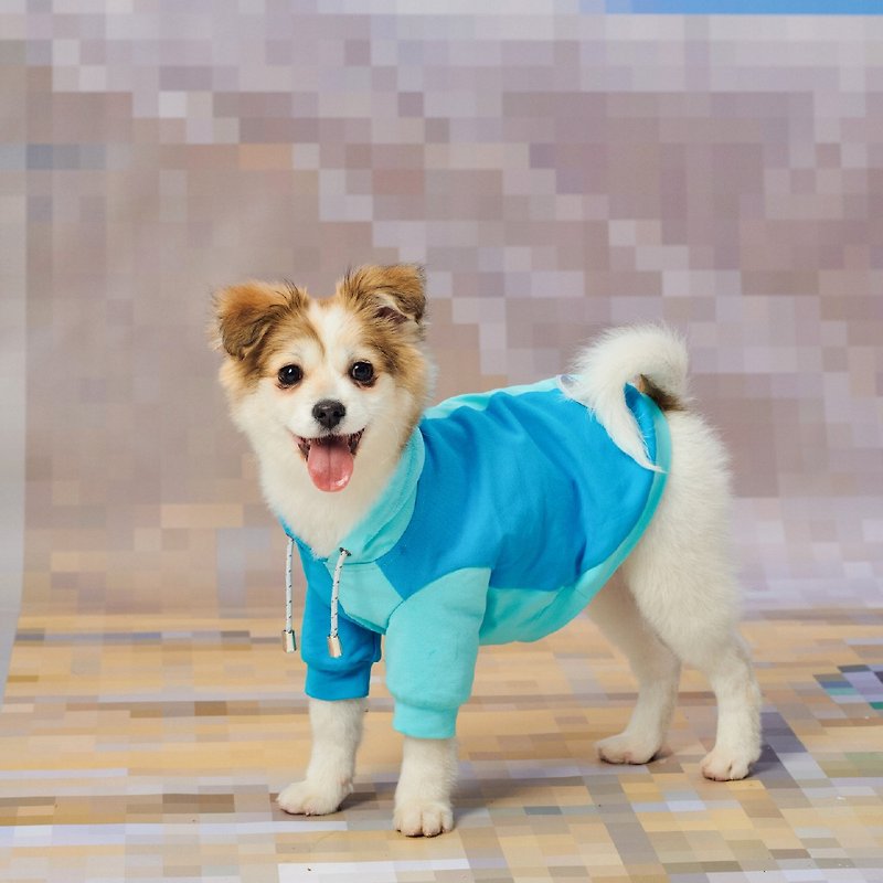 Lazyeazy ペット 犬 カラー コントラスト スプライス セーター 春夏 新作 カジュアルで快適な小型中型犬 - 洋服・帽子 - コットン・麻 