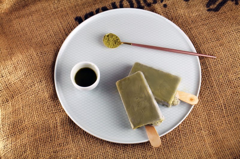 Matcha Milk Ice Cream / Ever Green - Ice Cream & Popsicles - Fresh Ingredients 