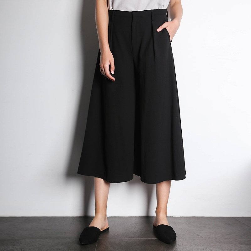 BARETTE FLARE PANTS - SLATE - Women's Pants - Polyester Black