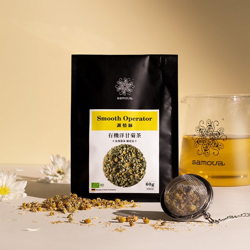 【Refill 原葉散茶補充包】有機洋甘菊茶 調情師 | 60g - 茶葉/茶包/水果茶 - 新鮮食材 黃色