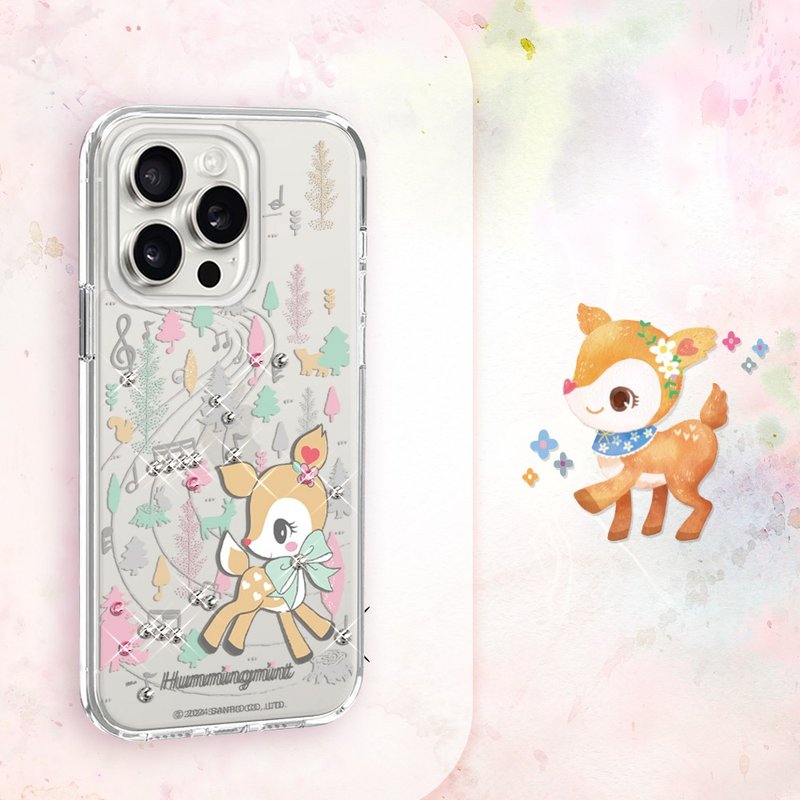 Sanrio iPhone full range of thin and light military-standard anti-fall crystal color diamond phone cases-Yinyinnilu - Phone Cases - Other Materials Multicolor