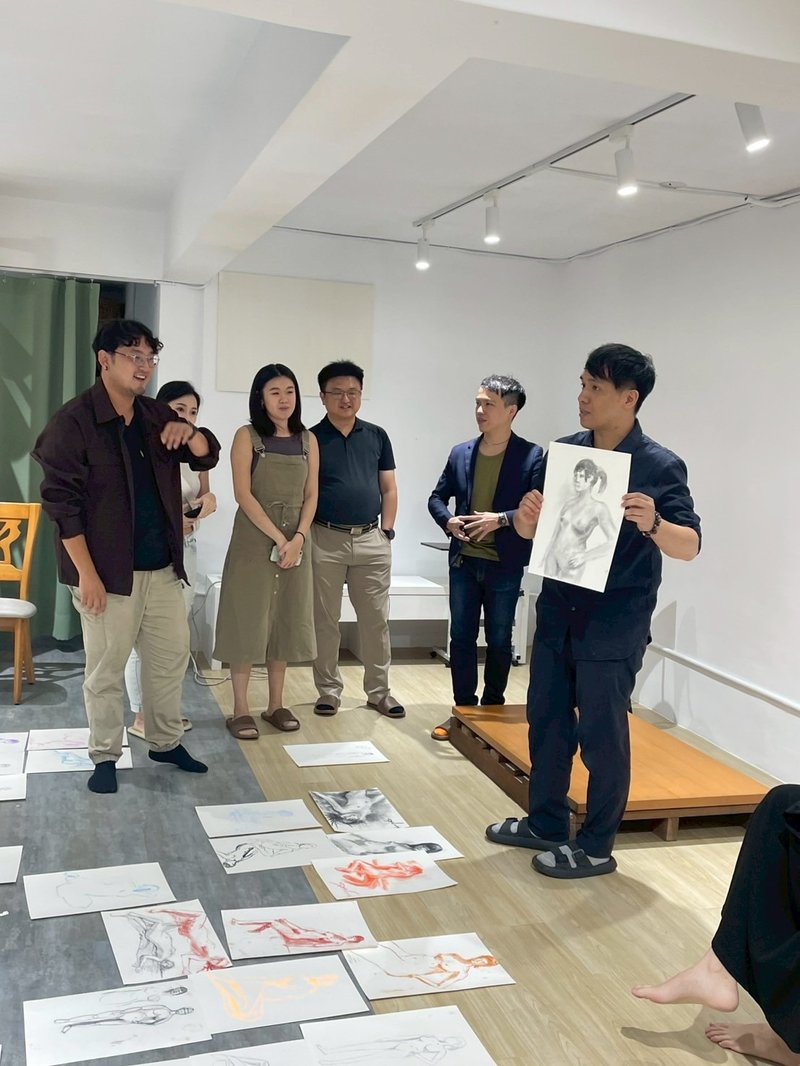 裸體模特速寫工作坊    New Taipei Life Drawing - 插畫/繪畫/寫字 - 紙 