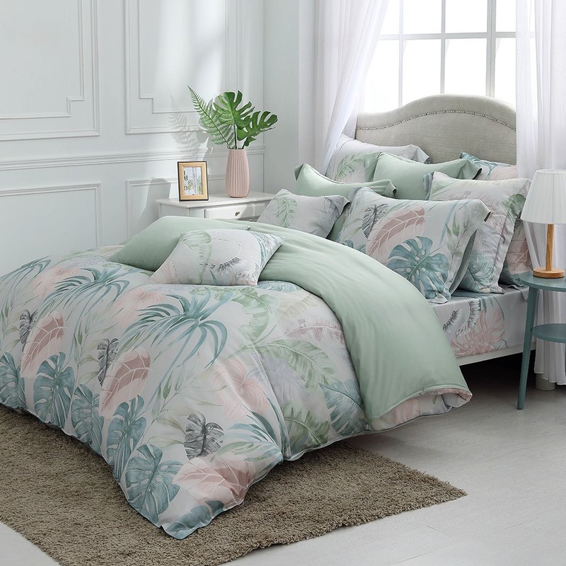 Hongyu 400 Woven Tencel Thin Quilt Cover/Dual-Purpose Quilt Cover Wittesha - Bedding - Other Materials Green