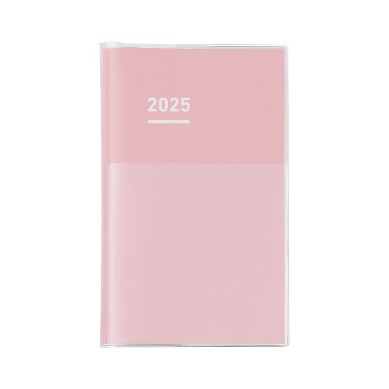 KOKUYO JIBUN 2025 mini diary is available in two options - สมุดบันทึก/สมุดปฏิทิน - กระดาษ สึชมพู