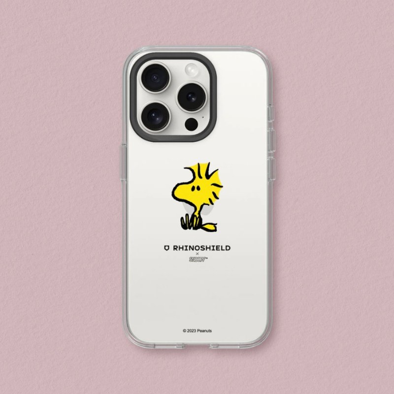 Clear anti-fall phone case∣Snoopy/Classic-Woodstock for iPhone - อุปกรณ์เสริมอื่น ๆ - พลาสติก หลากหลายสี