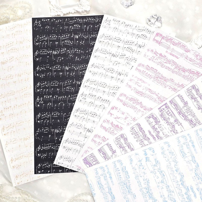 :Musipaper: Double-sided paper (120g) - 信封/信紙 - 紙 