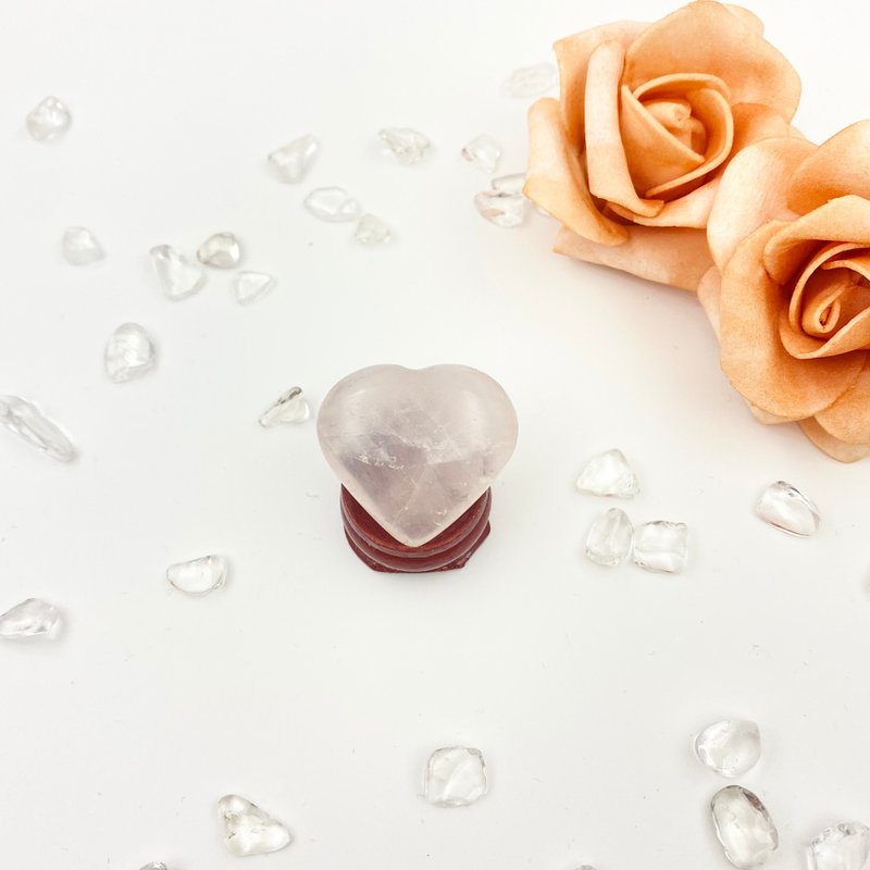 粉晶心心 | 水晶 | 水晶擺件 - 擺飾/家飾品 - 水晶 粉紅色