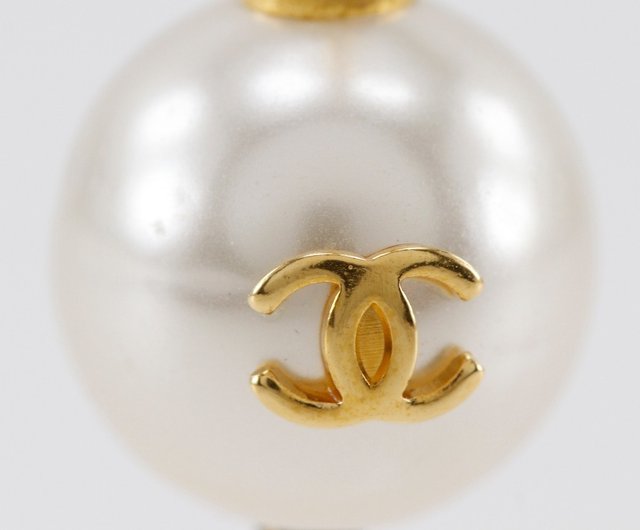 日本直送】シャネル CHANEL ココマーク ピアス フープ 金メッキ