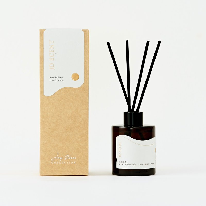JD SCENT 空間擴香120ml | 2 P.M. 午後玫瑰 - 香氛/精油/擴香 - 濃縮/萃取物 金色