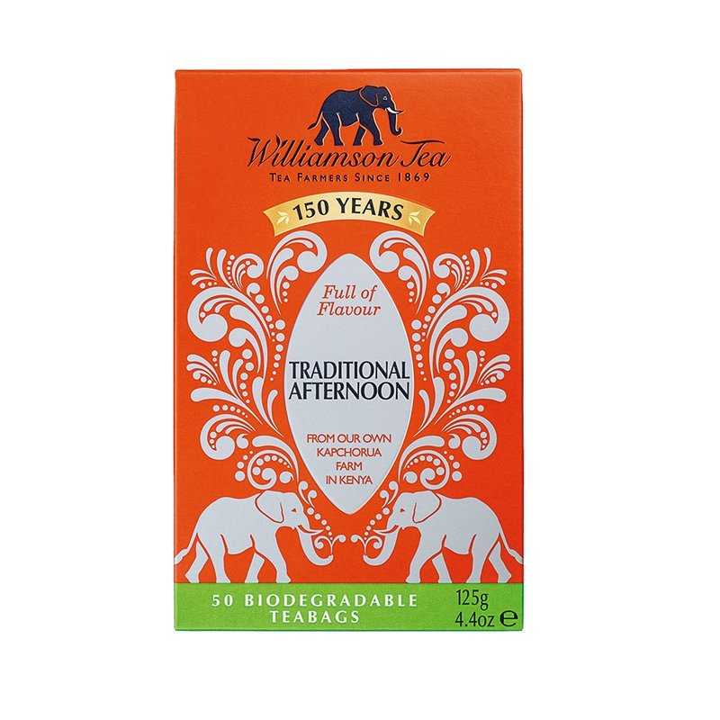 British [Tea Bag Series] Traditional British Afternoon Tea 125g_2.5g/bag - Tea - Concentrate & Extracts Red