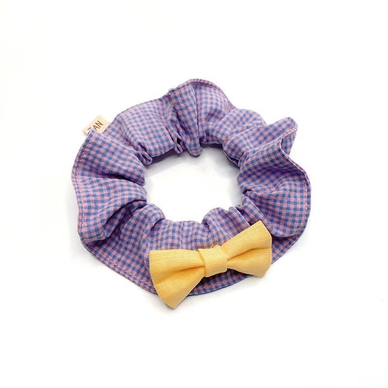 Eat cute and grow up pet wave scarf - Clothing & Accessories - Cotton & Hemp Purple