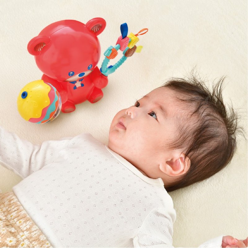 歡樂Boo!音樂小熊(0個月起-) / 寶寶玩具 / 寶寶禮物 - 寶寶/兒童玩具/玩偶 - 塑膠 多色