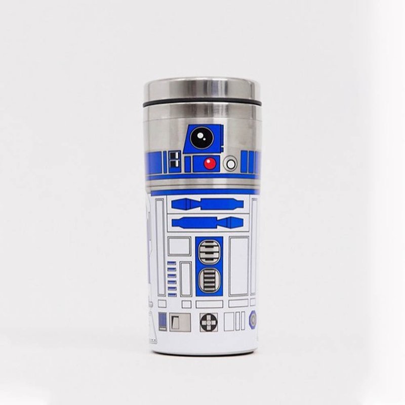 星際大戰 STAR WARS  R2D2機器人旅行不鏽鋼 隨身咖啡杯/冷熱飲杯 - 水壺/水瓶 - 其他材質 