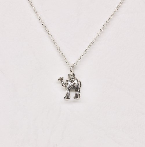 二毛銀（Nimou Jewelry） 二毛銀【動物系列─迷你駱駝-項鍊】銀