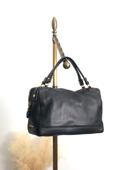 日本直送 名牌中古包 】Salvatore Ferragamo サルヴァトーレ