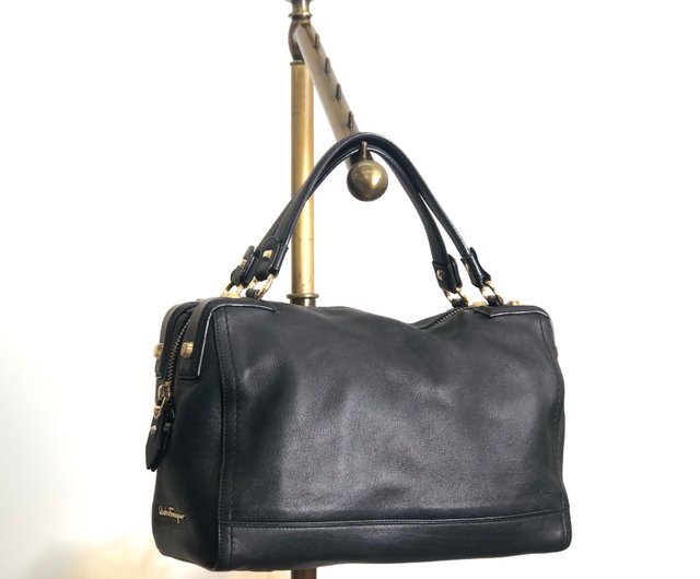 Salvatore Ferragamo サルヴァトーレフェラガモ ミニボストン Salvatore Ferragamo サルヴァトーレフェラガモ ミニボストン