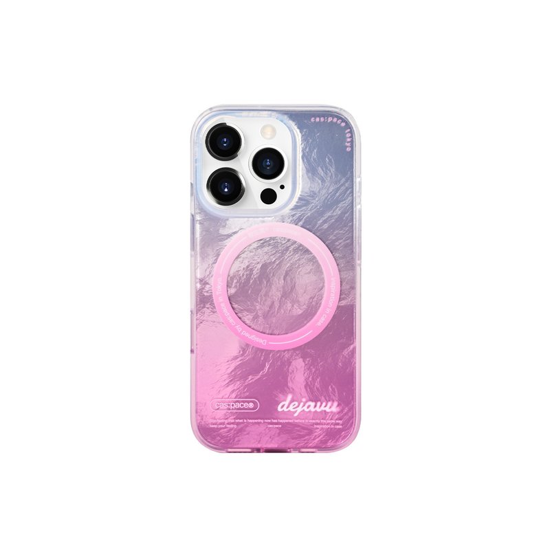 cas:pace 25S/S Dejavu Pink Magnetic Phone Case - Phone Cases - Silicone 