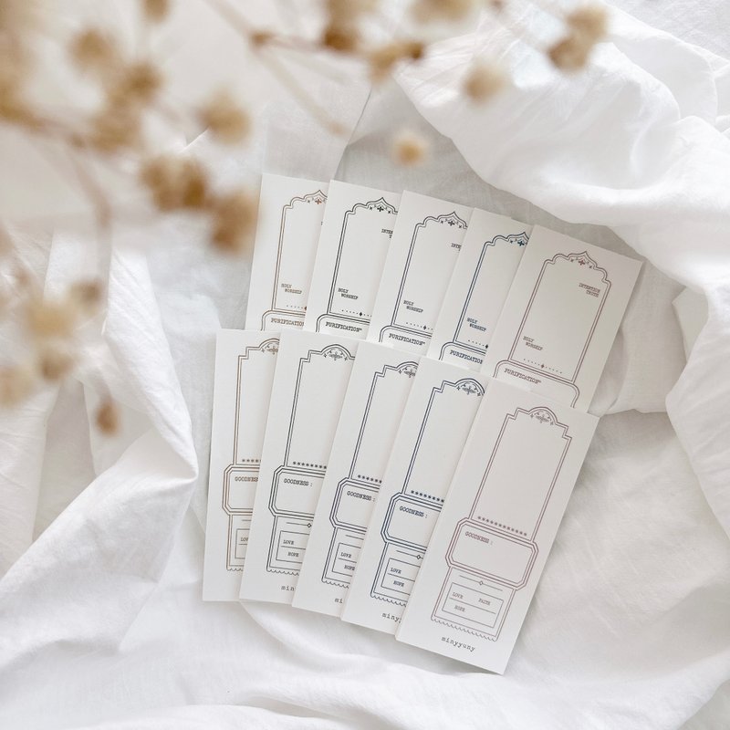 Long Note pad - Sticky Notes & Notepads - Paper 