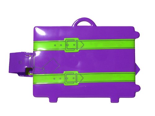 新威設計工房 Rollog My suitcase 行李標籤(紫色)