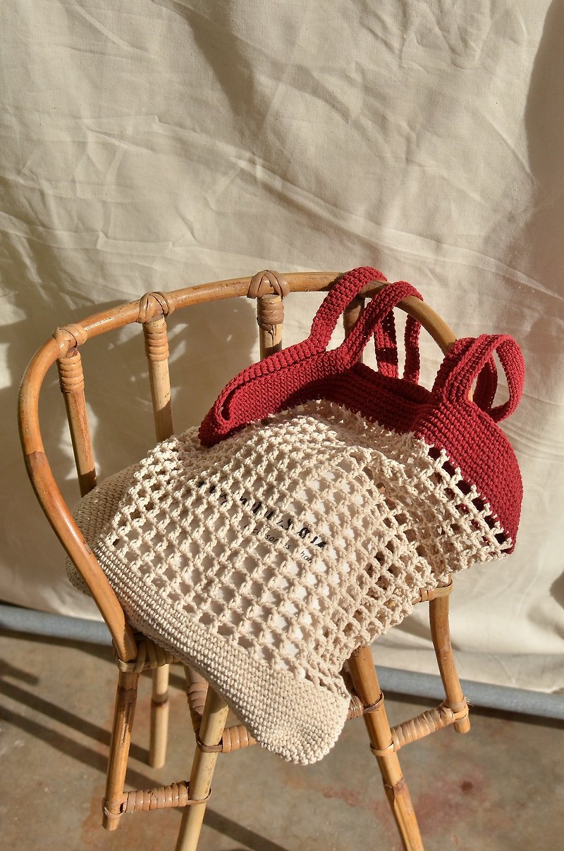 Nadia Crochet Bag - Handbags & Totes - Cotton & Hemp Multicolor