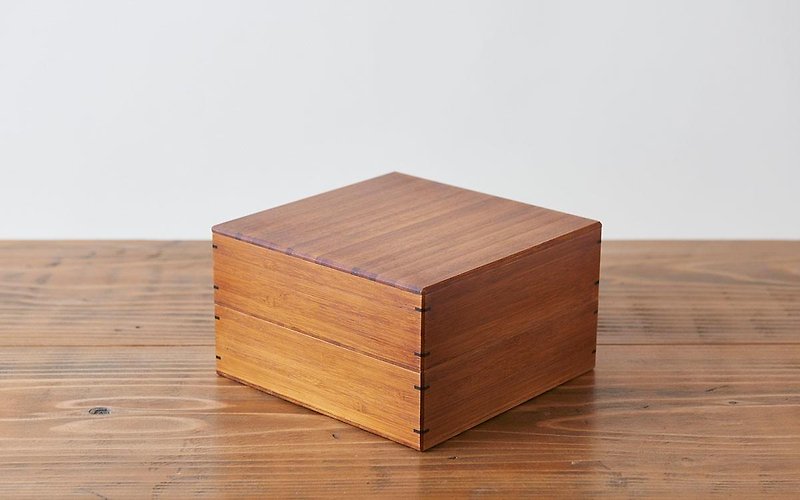 2 step bins | bamboo wiping lacquer | bamboo box series set sale - อื่นๆ - ไม้ สีนำ้ตาล