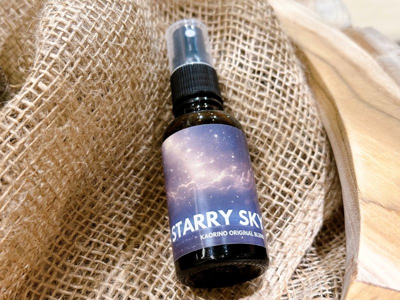 ルーム・ファブリックスプレー / STARRY SKYブレンド 30ml - 香氛/精油/擴香 - 玻璃 咖啡色