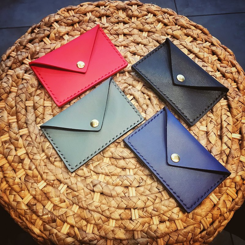 zemoneni Leather card holder - Wallets - Genuine Leather Multicolor