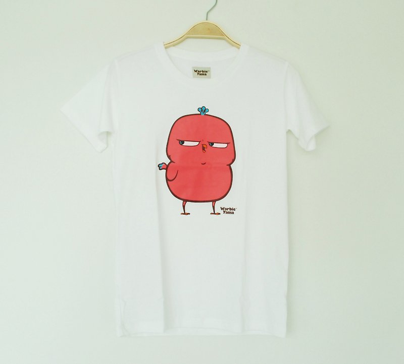 Phebie T-shirt premium soft (White) - 帽T/大學T - 棉．麻 白色