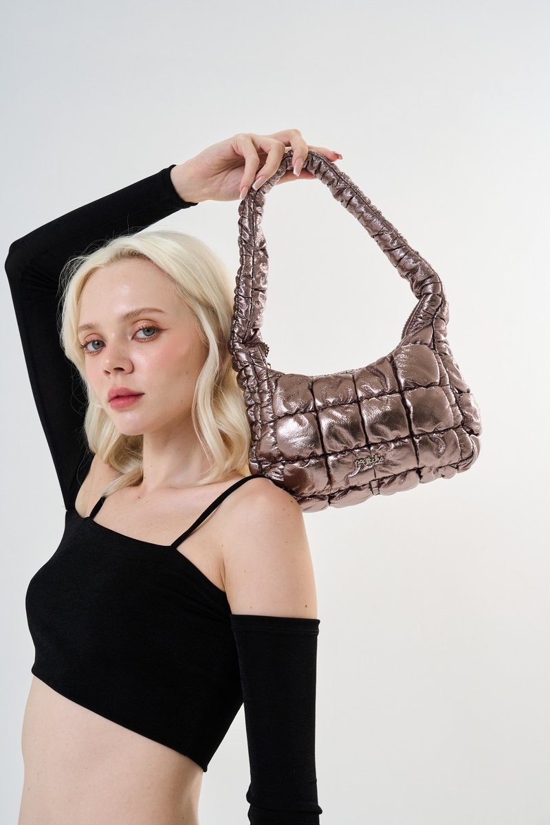 PATHTCHA - HANNI QUILTED SHOULDER BAG - Handbags & Totes - Faux Leather 