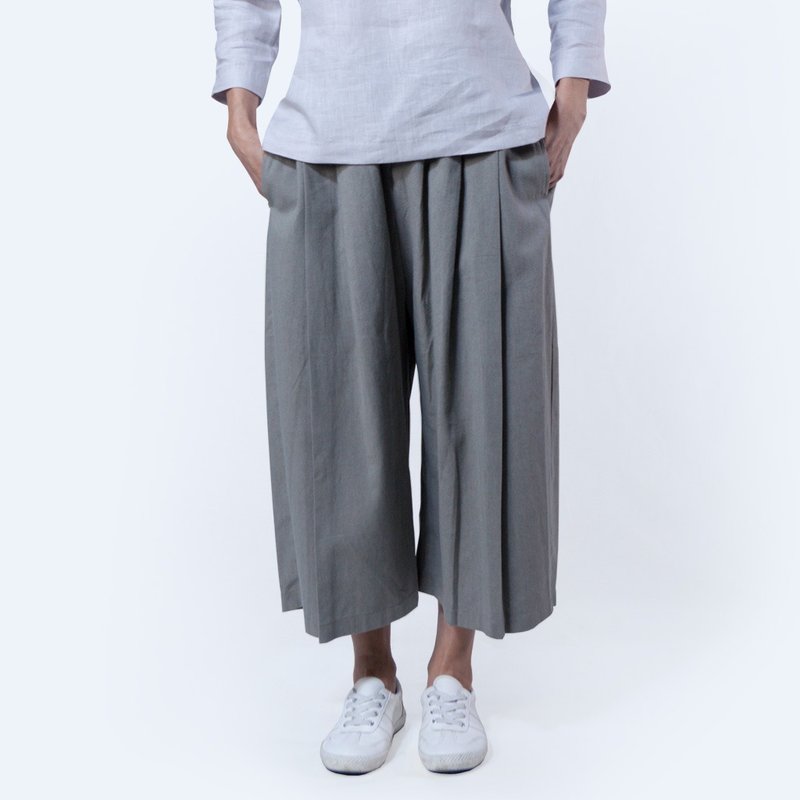 Hakama pants - for woman - Women's Pants - Cotton & Hemp 