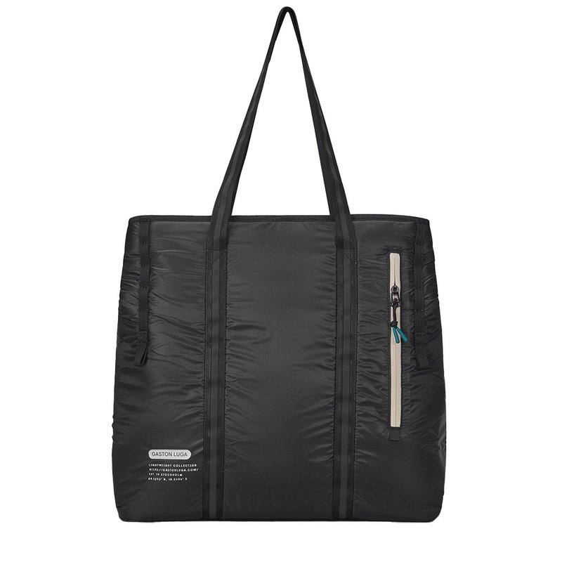 Gaston Luga Lightweight Shopper 購物通勤托特包- 經典黑 - 側背包/斜背包 - 其他材質 