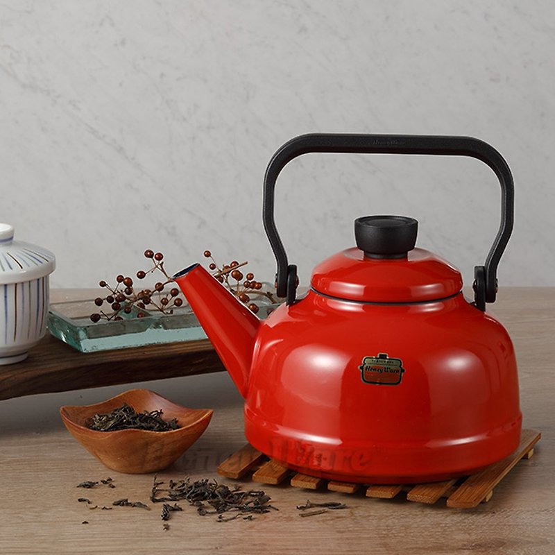 【FUJIHORO Fuji enamel】2.3L enamel kettle - เครื่องทำกาแฟ - วัตถุเคลือบ 
