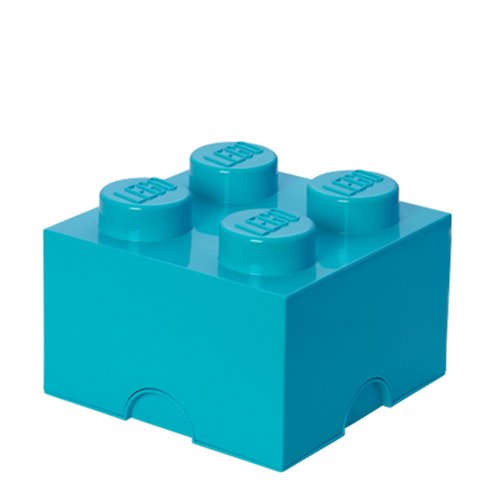 Room Copenhagen 台灣代理（昱瑒） Room Copenhagen 樂高 LEGO 4凸收納盒-天空藍(40031743)