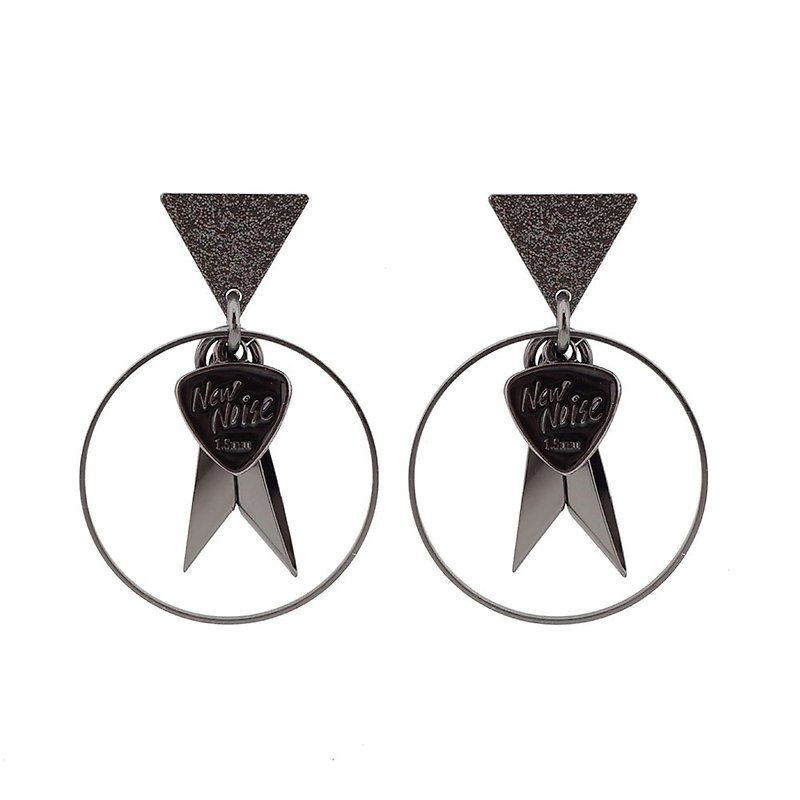 Medal Earrings - Earrings & Clip-ons - Other Metals 