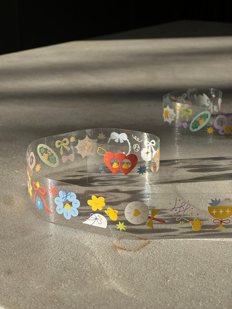 PET 膠帶 | 蝴蝶結圖鑑 BOW COLLECTION - 紙膠帶/和紙/PET - 塑膠 