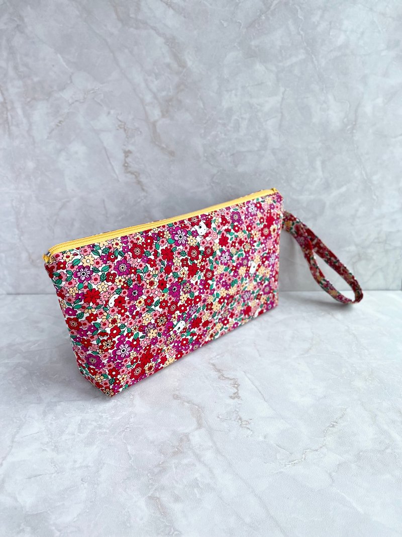 Zip wristlet - Toiletry Bags & Pouches - Cotton & Hemp Red