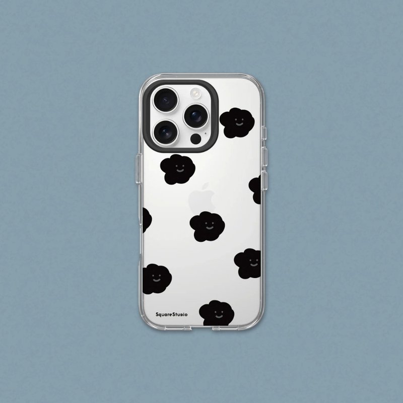 Clear透明防摔手機殼∣方坊系列/飄浮 for iPhone - 手機殼/手機套 - 塑膠 透明