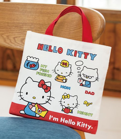 STK Workshop Hello Kitty 復古經典款收藏誌 第三期 托特包