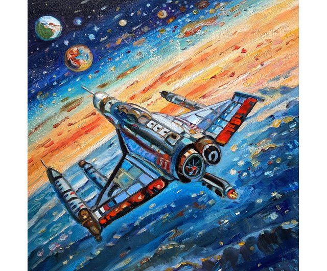⭐F10号⭐油彩⭐カッコイイ！時計の絵画⭐ Painting⭐インテリア⭐アート ⭐F10号⭐油彩⭐カッコイイ！時計の絵画⭐ Painting⭐インテリア