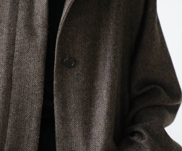 Toast herringbone outlet coat