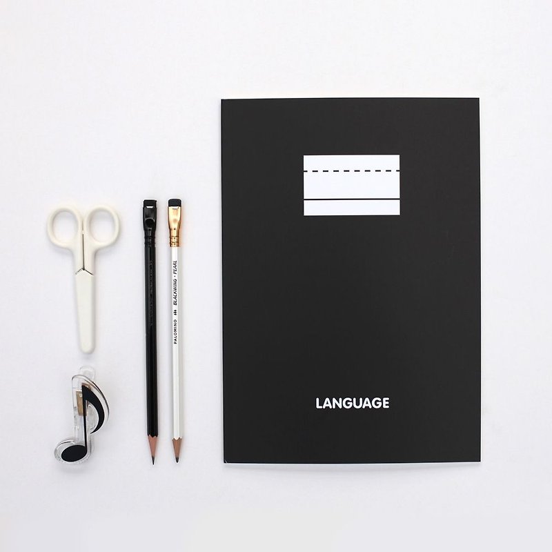 2NUL Language Learning Notebook V3-B5-Steel Black, TNL85793 - Notebooks & Journals - Paper Black