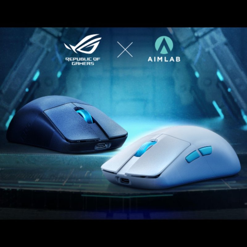 ASUS ROG Harpe Ace Aim Lab Edition Wireless Mouse - อุปกรณ์เสริมคอมพิวเตอร์ - พลาสติก หลากหลายสี