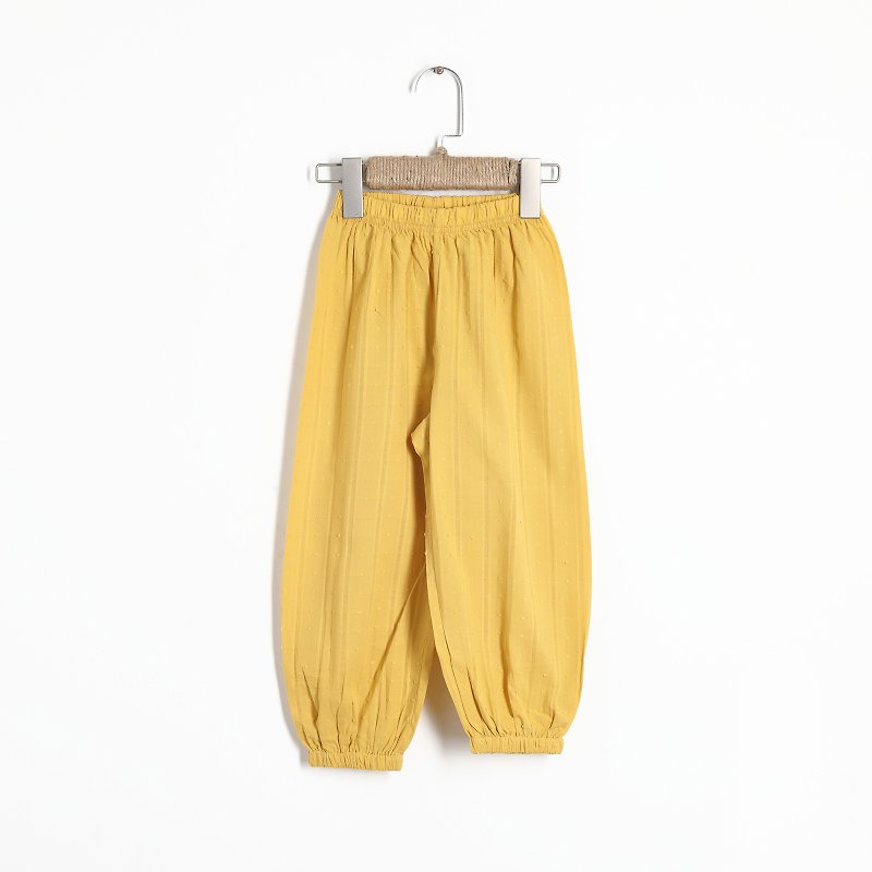 [clearance offer] anti-mosquito pants - กางเกง - ผ้าฝ้าย/ผ้าลินิน สีเหลือง